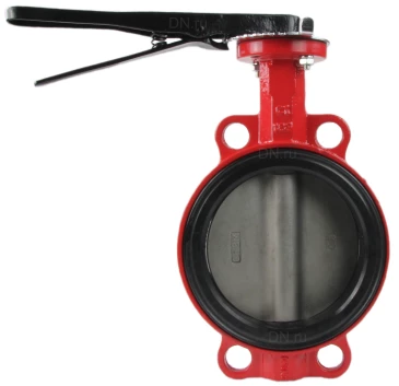 Затвор дисковый поворотный ABRA Ду300 Ру16 BUV-VF866D, межфланцевый, корпус - чугун, диск - нержавеющая сталь, рукоятка, EPDM в Краснодаре