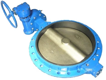 Затвор дисковый поворотный ABRA Ду700 Ру16 BUV-VF826D, межфланцевый, корпус - чугун, диск - чугун, редуктор, EPDM в Краснодаре